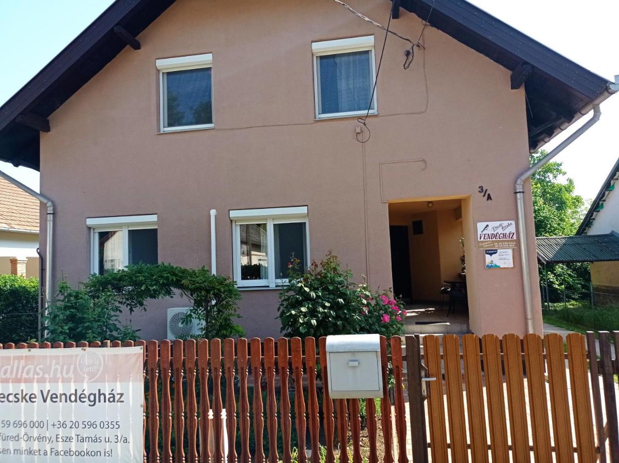 Partifecske Vendégház Tiszafüred Exterior foto